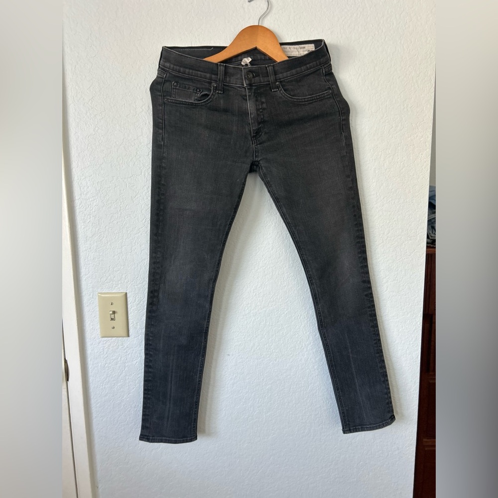 NWT Rag & BineTomboy Jeans in clean blackthorn women, Size 27